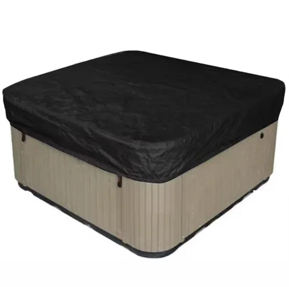 Spa Hot Tub Dust Cover Bathtub Swimming Pool Waterproof Outdoor Falling Leaf Protector Cover Garden Courtyard Anti-UV Protector