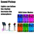 3000K/RGB Solar LED Light Outdoor Solar Spotlight Solar Garden Light Outdoor IP65 Waterproof Solar Power Light Wall Light