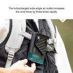 Multi functional Portable Hanging Neck Fan 4 IN 1 Rechargeable Waist F