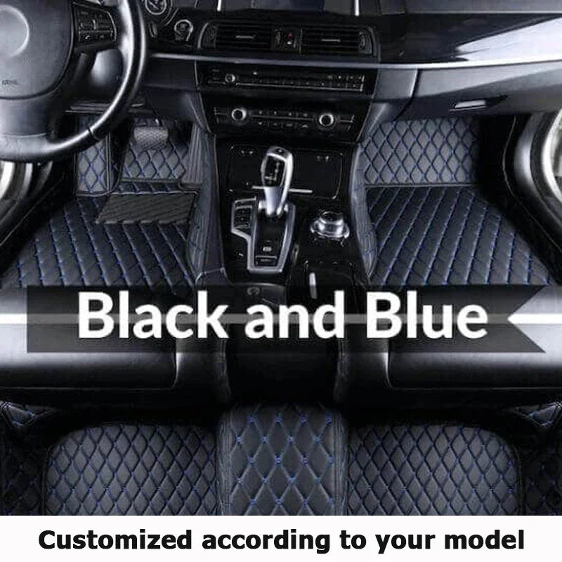 Car Floor Mats For VW VW Tiguan L PHEV 2019 2020 2021 2022 Custom Foot Pads Automobile Carpet Cover Interior Accessories