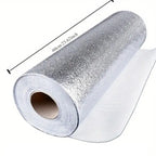 Kitchen Stickers Oil-proof Self Adhesive Anti Fouling High Temperature Waterproof Aluminum Foil Wallpaper Cabinet Contact Papers