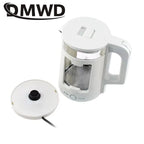 DMWD 2.2L Electric Kettle Quick Heating Hot Water Boiling Teapot Glass Blue Light Heater Pot Boiler Auto-Power Off Cooker 220V