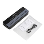 Electric Vacuum Sealer Machine Dry/Wet Food Packaging Seal To Keep Fresh Touch Buttons Digital Display Detachable Cleaning