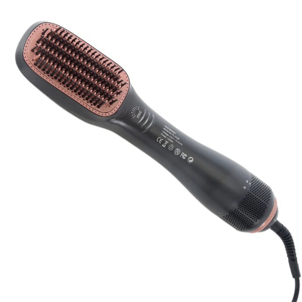 Electric 3 in 1 Hair Dryer Hot Air Comb Hair Comb Hair Dryer Comb Curling Iron Hair Tools EU Plug