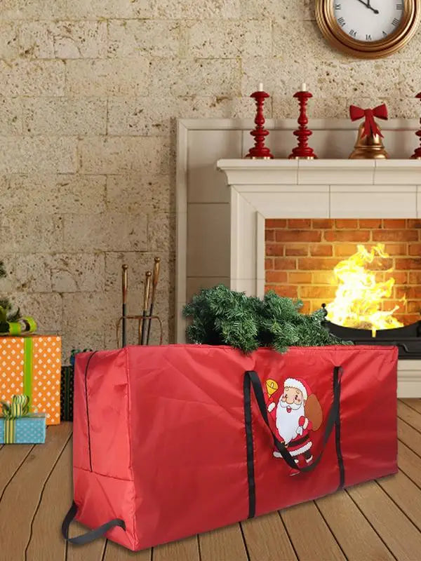 Foldable christmas tree bag 210 cm 180cm Waterproof christmas tree storage cover Large Capacity Storage Camping Home Storage