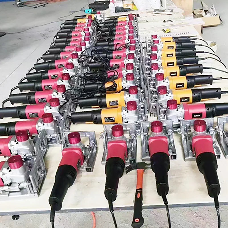 Lamello slotting machine Wood working tenoning machine with adjustable angle for home decoration wood boring tasks Tools