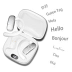 Real Time Translator Headphones AI Language Translation Earbuds 144 Languages & Accents 3 in 1 OWS Ear Buds for Business