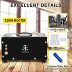 TUXING TXET061 300Bar 12V PCP Air Compressor 4500Psi Portable High Pressure Auto-Stop Compressor with 12V Power Supply PCP Rifle