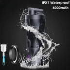 Electric Portable Juicer Fresh Fruit Mixer 700ML Multifunctional USB Rechargeable Shakes Smoothie Blender Outdoor Mixing Cup