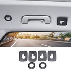For Audi Q5 FY 2018 2019 2020 2021 Car Styling Interior Door Window Handle Panel Strips Cover Trim Carbon Fiber ABS