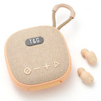 TG813 Bluetooth speaker paired with headphone speaker, portable outdoor wireless earbuds, mini speaker