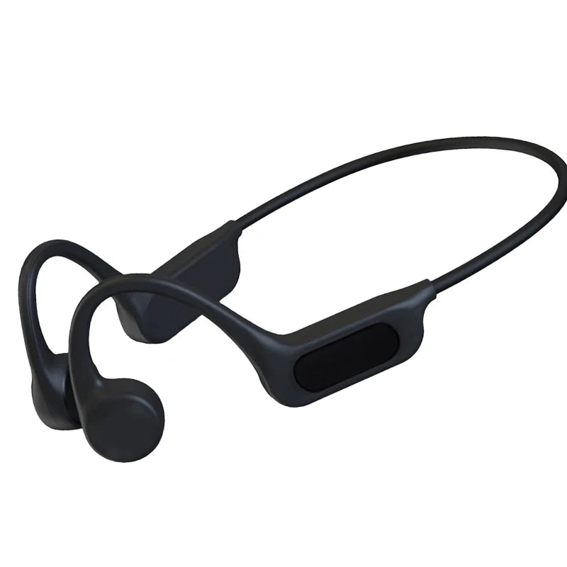 True Wireless Bone Conduction Earphones Bluetooth 5.3 HiFi Sound Bass Headphones Ear Hook Sports Earbuds Headset For Running