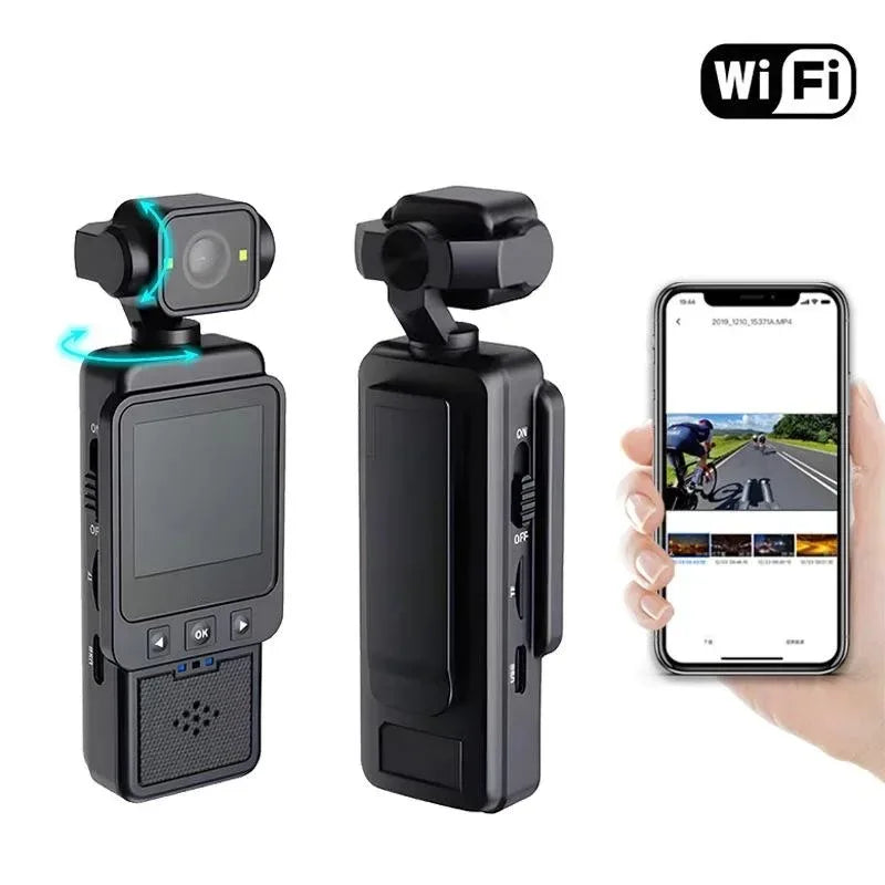 HD 1080P Mini Camera Portable Digital Video Recorder Cycling Cam Wireless Wifi Camera Infrared Night Vision Police Cam for Home