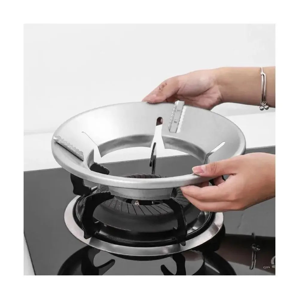 Kitchen Windproof Gas Stove Cover, Energy Shield Bracket, Kitchen Tools, Kitchen Items & Accessories for Home Cooker