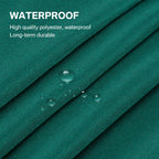 Waterproof Sun Shade Sail Rectangle Square Triangle Garden Sun Shelter UV Block Pool Shade Cloth Canopy Camping Hiking Tents