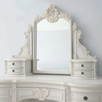 European and American French solid wood carving flower dresser, American dressing table, Mediterranean bedroom solid wood furnit