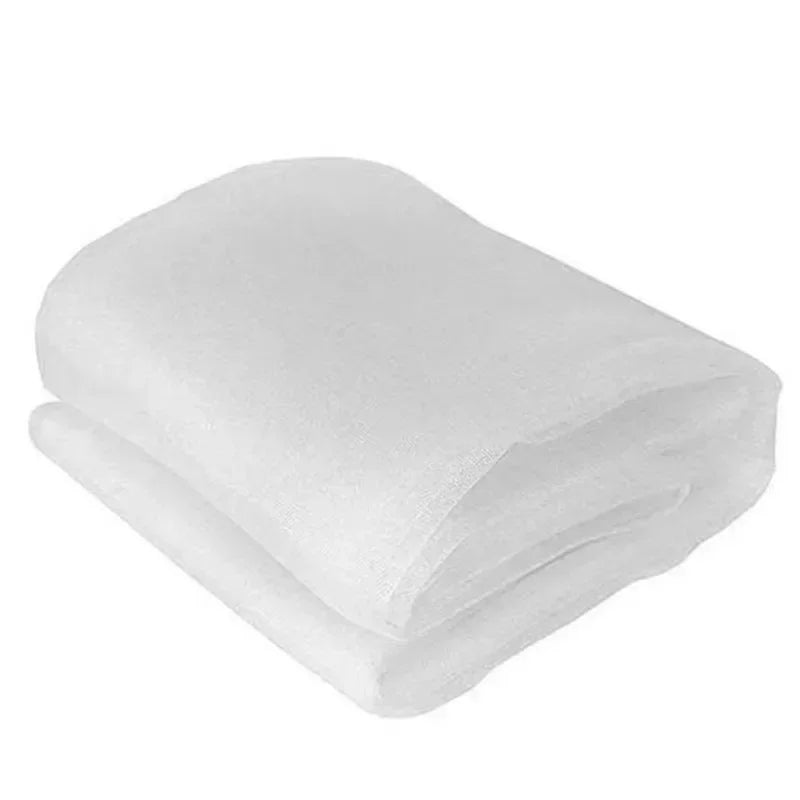 Large Fruit Tree Netting with Zip and Drawstring Garden Insect Screen Transparent Bird Plant Barrier Screen