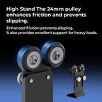 ACMER M2 Height Increasing Bracket For Engraving Cylindrical Objects Cans Roller Support Frame Stand Bracket Y-Axis Rotating