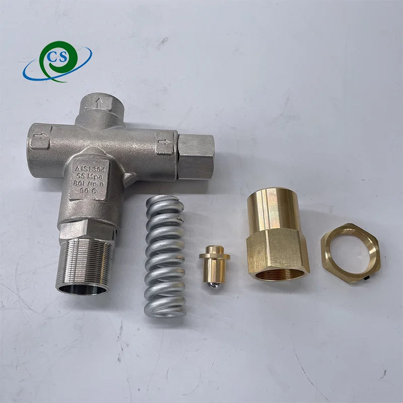 500-600bar 80L/min Pressure Washer Adjustable high pressure washer parts regulator bypass pressure washer unloader valve VHP60