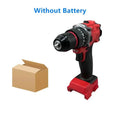 For Milwaukee 18V Battery Brushless Electric Drill 20+3 Torque Cordless Impact Drill Hammer Multifunctional Power Tools