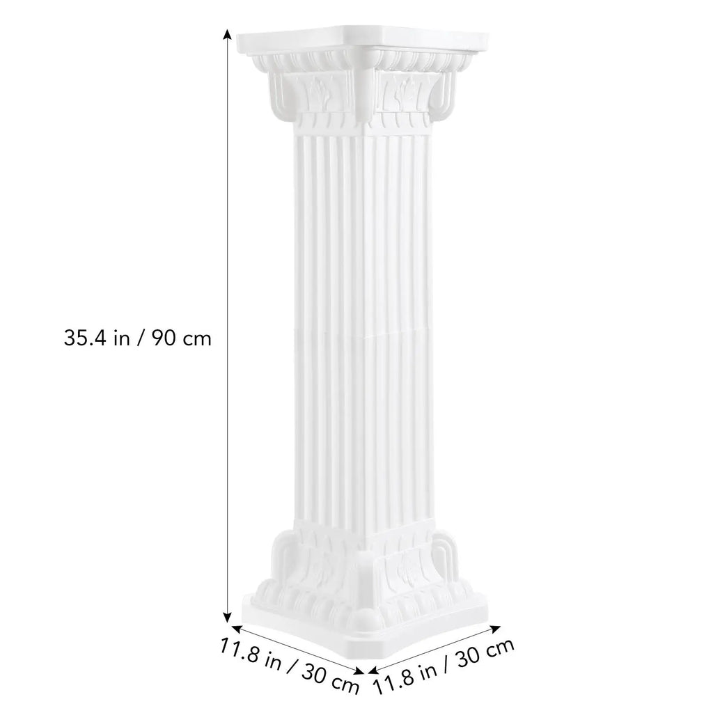 Roman Column Pillar Statue Style Column Plastic flower Pillar Decor Pillar multiuse Photo Prop Wedding Parties Decor
