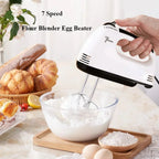 Handheld Electric Egg Beater Home Automatic Multifunctional Mixer for Egg White Cream Dough Kitchen Cooking Essential