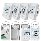 TUYA Smart Thermostat Wifi for Central Air Conditioner 2&4 Pipe Heating and Cooling Temperature 3 Speed Fan Wireless Controller