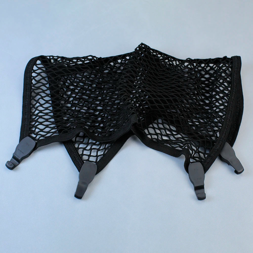 Original Car Trunk Mesh Net Cargo Luggage For Audi A3 A4 A5 A6 A7 A8 Q2 Q3 Q5 Car Mesh Cargo Net Holder Trunk 4 Hook