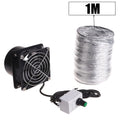 Smoke Absorber Fume Extractor Fan Pipe Duct Exhuast Fan USB Adjustable