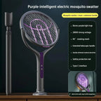 2 in 1 Household Retractable Electric Mosquito Swatter Outdoor Mosquit