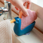 This Dishcloth Rack Is A Sink Drainer And Storage Rack Suitable For Kitchens And Bathrooms. It Can Store Sponges And Dishcloths