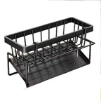 1Pc  Kitchen Storage Rack, Dishcloth Holder, Draining Rack, Faucet Sink Sponge and Steel Wool Organizer