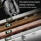 16.8V Cordless electric drill 650W high-power electric drill lithium battery 120N.m torque electric screwdriver electric tool
