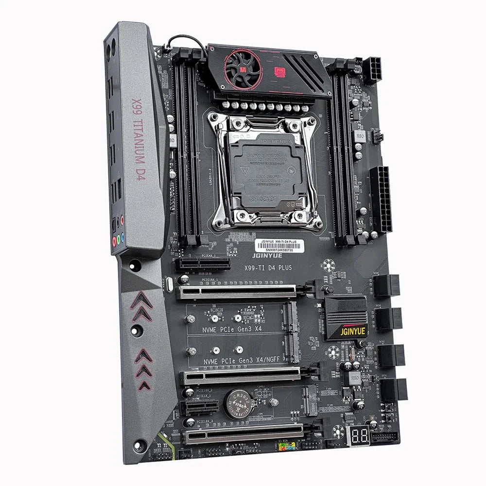 X99 Motherboard Combo Xeon E5 2697 V4 CPU Kit LGA 2011-3 2*16G=32GB DDR4 2400MHZ RAM Memory Support NVME M.2 USB 3.0 TITANIUM D4