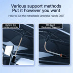 For Tesla Model Y/3/S/X Sunshades Parasol Car Front Sunshades Car UV Cover Sunshade 2016-2025 Model 3 Accessories Sun Visor