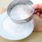 Kitchen Useful Small Tools Multifunctional Manual Flour Mesh Powder Stainless Steel Flour Sieve Practical Durable Accessories