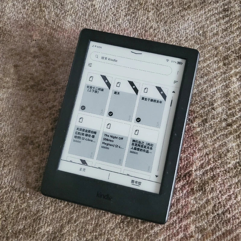 Used kindle Paperwhite 6 kindle 8 6 used ebook e book eink e-ink reader inch touch screen wifi ereader no light for kindle kobo