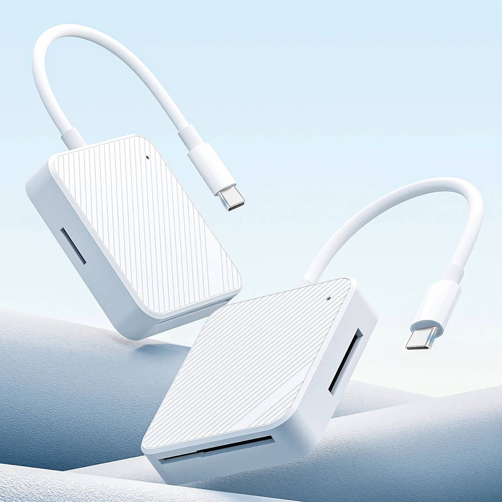 Card Reader Adapter Type C USB-C Smart Media OTG M2 SD SM XD Memory Card Reader For Andriod Mobile Phone Accessories
