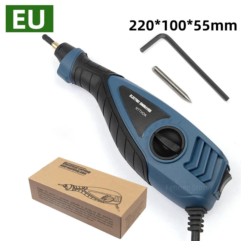 EU 220V Electric Engraver for Plotter Machine Wood Small Metal Woodmaking Depth Carving Tool Jewelry Carving Pen Lettering Pen