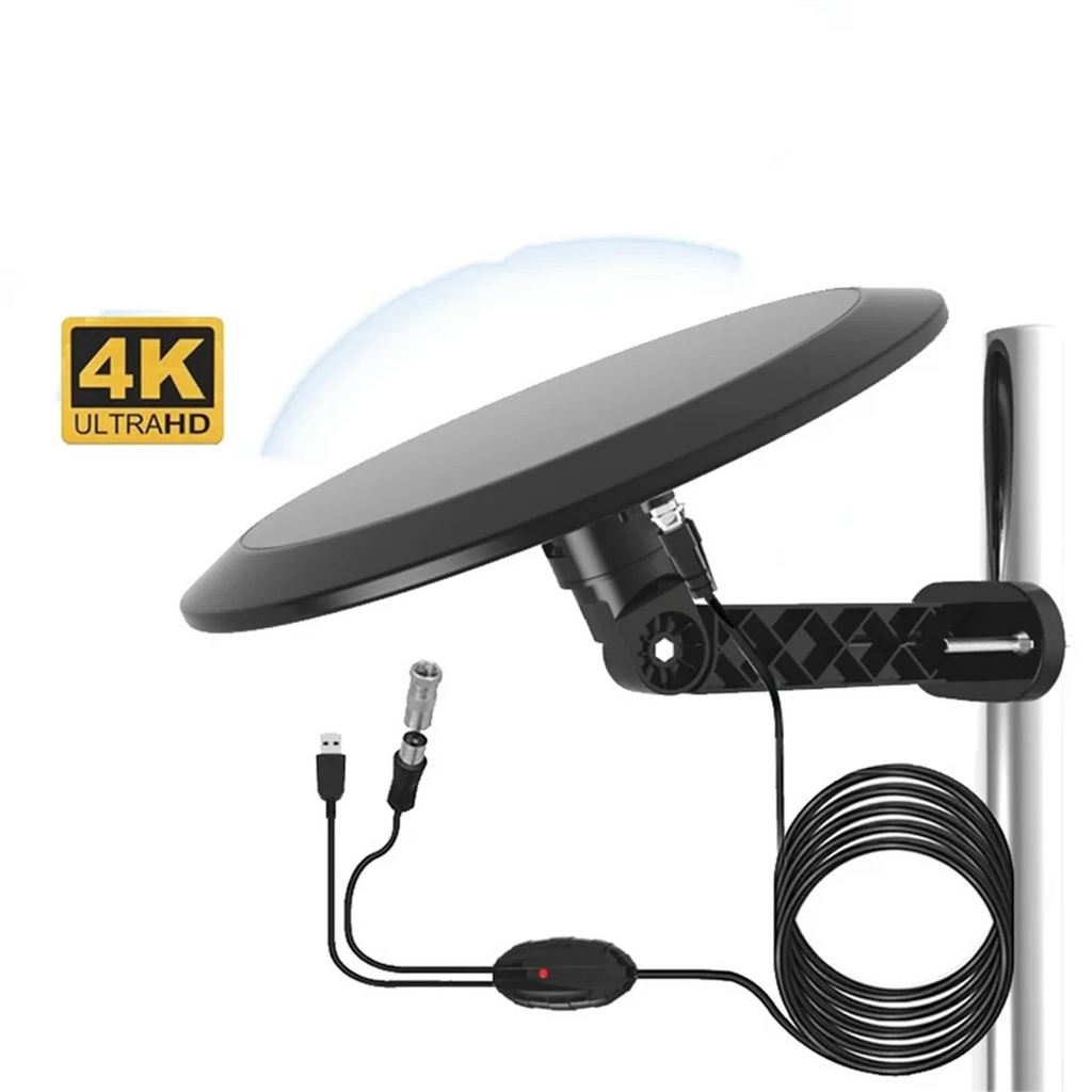 CCDD New Outdoor TV Antenna Amplified HDTV Digital Antenna 10M High Quality Coaxial Cable Ooutdoor/Indoor TV Anteena