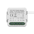 Tuya DIY Breaker Wifi Smart Light Switch Module 10A 100-240V Two Way App Remote Control Work with Alexa Google Home 1/2/3/4Gang