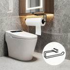 Kitchen Paper Towel Rack Cabinet Kitchen Supplies Bathroom Wall-Mounted Matte Metal Roll Paper Holder