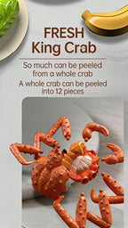 Kids Kitchen Toy Set Simulated Big Size Lobster Crab Fish Chicken Fun Cutting Food DIY Assembly Model Accessories Birthday Gifts