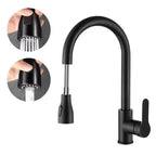 Modern Stainless Steel 360° Rotating Telescopic Kitchen and Bathroom Faucet Durable Staineless Steel Sink Basin Tap for Home