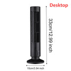Desktop Tower Fan Quiet Desktop Fan Fast Cooling Fans Household Portab