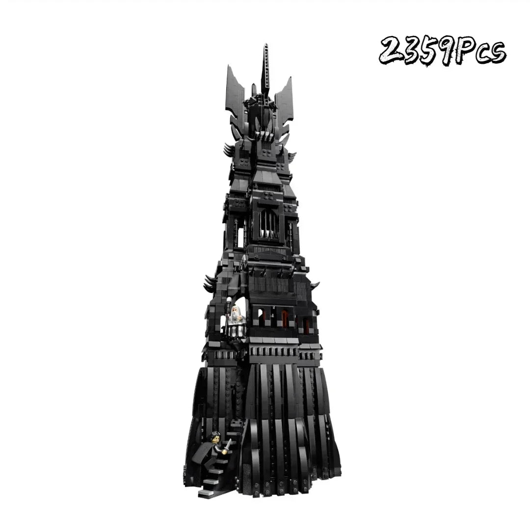newIN STOCK Black Tower compatible 10237 Home decorations Blocks Bricks 2359Pcs Educational Toys Birthday Boy Gifts10333