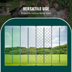 VEVOR Fence Post T-Post Heavy Duty Metal Fence Posts Sturdy Steel Fence Stakes for Garden Yard Lawn Farms & Outdoor Wire Fencing