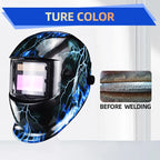 Solar Li Auto Darkening TIG MIG MMA Welding Helmets/True Color Welder Goggles/Mask Eyes Glasses/Goggles for Welding Machine