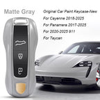 Key Case For Porsche Panamera Spyder Carrera Macan Boxster Cayman Cayenne 911 970 981 991 Smart Remote Key Case Fob Covers Bag