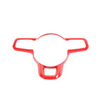 JIDIXIAN fit for Jeep Wrangler JL for Gladiator JT 2018 2019 2020 2021 2022 2023 2024 Car Steering Wheel Decoration Panel Cover